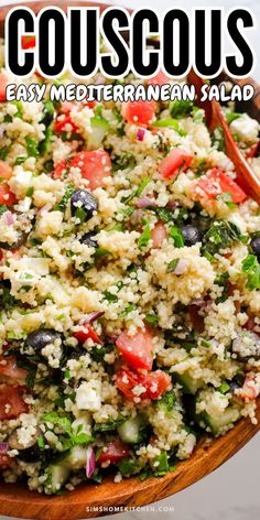 a close up of a plate of couscous with vegetables and rice on it