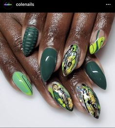 African Nail Art Design, African Nail Art, Nail Candy, Pretty Nail Designs, Colorful Nail Designs, Glam Nails, Short Acrylic Nails Designs, Toe Nail Art