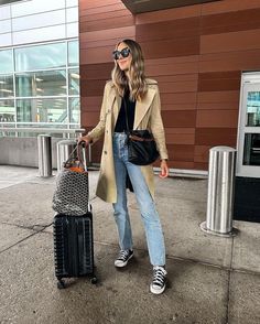 Fall Travel Outfit, Main Character Energy, Airport Outfits, Winter Travel Outfit