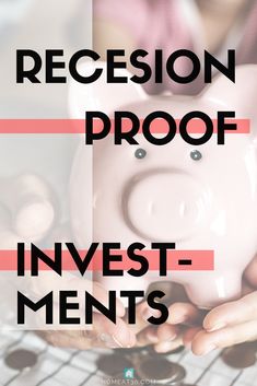 Recession-Proof Investments for a Down Economy | How to Invest During a Recession | Smart Investing During a Down Economy | Should you Invest During a Recession? | The Right Way to Invest While the Economy is on a Downturn | #personalfinance #investing #buildwealth #passiveincome Investing 101, Investment Tips, Stock Market Investing, Finance Investing, Investment Advisor, Investment Advice, Investing In Stocks, Business Investment, Start Investing