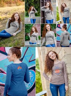 10 Womens Heathered Long Sleeve Shirt Mockups Mockups Free, Girls T Shirts, Best T Shirt, T Shirts Design, T Shirt Image, Creative Tshirt, Girls T Shirt, Mockup Templates, Tshirt Mockup