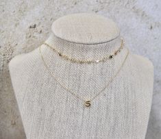 "If you're obsessed with Outer Banks like I am, this choker set is for you! Inspired by Sarah, this set is made up of two necklaces featuring dainty star and initial charms, which can be worn together or alone. One features a dainty star-charm choker and the other features your initial. Choose between silver or gold! Note-Both necklaces are adjustable. This listing is for the SET of necklaces. They are not attached together so that you can wear them either separately or together as you wish. Not Star Jewelry, Necklace Dainty, Choker Necklaces, Girly Jewelry, Adjustable Necklace, Initial Charm, Outer Banks, Star Charms, Star Necklace