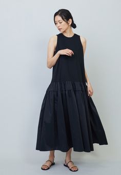 【コットンポンチ×タフタワンピース】｜1er Arrondissement（�プルミエ アロンディスモン）オフィシャルサイト Maxi Dress, Map