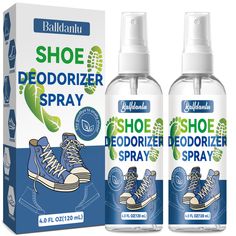 PRICES MAY VARY. Super cost-effective: Save big with our 2-pack sprays! simply spraying our shoe odor eliminator spray on your feet or shoes, our potent formula will effectively fight stubborn odors on contact and destroy odor, helping you remove smelly with full confidence. You won't have to worry about smelly stinky shoes again! Powerful Deodorant: Our shoe Deodorizer spray for smelly shoes contains highly effective active enzyme ingredients that not only mask odors but also penetrate deep int Natural Deodorant Spray, Deodorizer Spray, Shoe Deodorizer, Shoe Spray, Stinky Shoes, Smell Remover, Smelly Shoes, Deodorize Shoes, Feet Shoes