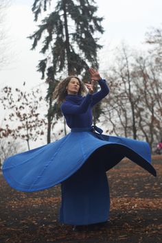 Original blue skirt for spiritual whirling. Made of special thick twilled cloth. Based on classic Sufi skirt for spiritual whirling. Suitable for daily practice to attain very special and precious state of mind and for various kinds of performances - to share your bliss. Made to order. Unisex. Time to process your order - 2 weeks plus 2-3 weeks for standard shipping. Faster shipping is available for extra fee - please inquire. To start we'll need: - your waist size (How to correctly measure your Blue Flowy Flared Wrap Skirt, Blue Flared Flowy Wrap Skirt, Blue Long Wrap Skirt, Blue Flared Wrap Skirt, Fitted Long Blue Wrap Skirt, Blue Fitted Long Wrap Skirt, Fitted Flared Blue Wrap Skirt, Fitted Blue Flared Wrap Skirt, Blue Stretch Long Skirt