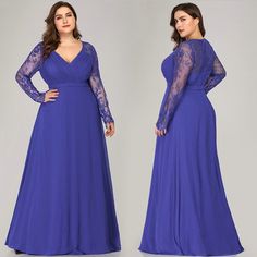 Have no idea what to wear for your occassion? Get inspired of this plus size lace long sleeve evening dress with Bellasprom.com, we promise you the bets quality. Plus Size Mermaid Dress, Long Sleeve Evening Dress, Plus Size Mermaid, Pluse Size, Party Gown Dress, Elegant Long Dress, Luxurious Dresses, Mother Of Bride Outfits, Dresses For Ladies