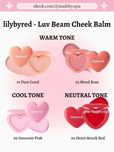 Lilybyred Blush, Warm Tone Makeup, Tone Makeup, Skin Tone Makeup, Deep Autumn Color Palette, Skin Advice, Soft Summer Colors, Cool Halloween Makeup, Makeup Help