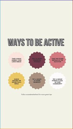 Thursday Tip: Simple Ways to Stay Active! 💪✨ Looking for easy ways to add more movement to your day? Here are some simple ideas to help you stay active without hitting the gym! 1️⃣ Take a walk during your lunch break – A great way to get some fresh air and stretch your legs. 2️⃣ Bike to work whenever possible – Save on gas and get your daily exercise in one go! 3️⃣ Take the stairs instead of the elevator – Small changes add up! 4️⃣ Dance around the house for a while – Turn up your favorite tu... Lunch Workout, Ways To Stay Active, Bike To Work, Routine Tips, Daily Exercise, Take The Stairs, Weight Los, Take A Walk, Stay Active