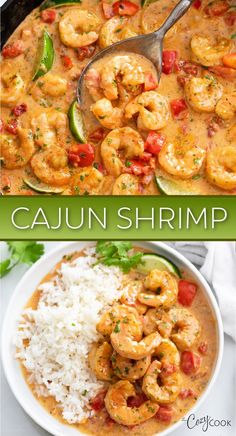 Cajun shrimp with white rice, smothered in a Cajun sauce Cajun Shrimp Dinner, Shrimp Dinner Ideas, Seafood Sandwiches, Cajun Shrimp Recipes, Shrimp Recipes Healthy, Shrimp And Rice, Shrimp Recipes For Dinner, Cajun Shrimp, Shrimp Recipes Easy