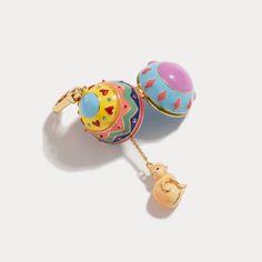 This exquisite Zodiac Easter Egg Necklace is a unique accessory, proof of your astrological affinities. Handmade with exquisite craftsmanship, each one-of-a-kind necklace is composed of an eye-catching animal pendant and colorful, detailed beads, perfect for elevating your luxury look. DETAILS Plating: 18K Gold Materials: 18K Gold on Brass, Enamel Size: 1.18"*0.91"/30mm*23mm Necklace Length: Adjustable, 29.52"(75cm) Weight: 20.3g Luxury Unique Enamel Necklace, Symbolic Multicolor Jewelry For Gift, Traditional Gold Jewelry Souvenir, Traditional Gold Souvenir Jewelry, Traditional Gold Jewelry For Souvenir, Traditional Gold Jewelry As Souvenir, Symbolic Jewelry With Detachable Pendant As Gift, Multicolor Jewelry With Detachable Pendant As Gift, Gold-tone Amulet Jewelry As Gift