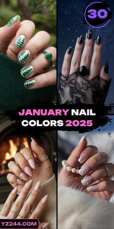 January Nail Colors, Nail Colors, Color