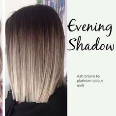 Brown To Blonde Balayage, Blond Balayage, Ash Hair Color, Ombre Hair Blonde, Ombre Brown, Ombré Hair, Trendy Hair Color, Ombre Hair Color