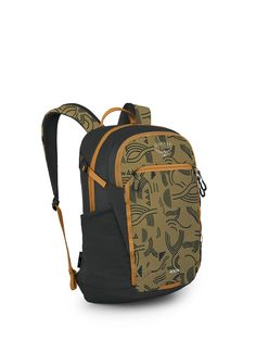 Axis 24 Day Pack | Find the Way Print/Black | One Size | Osprey Outdoorsy Men, Daisy Chains, Osprey Packs, Gear Organizer, Campus Backpack, Backpack Gift, Unique Storage, English China, Backpacking Packing