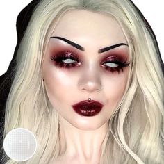 Chucky Makeup, Fantasy Make-up, Halloween Make-up Looks, Drag Make-up, Witch Makeup, Halloween Makeup Inspiration, Halloween Tattoo, Smink Inspiration