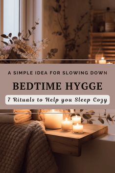 This post will help you create a peaceful bedtime routine that embraces the Danish concept of hygge, prioritizing moments of calm and preparing you for a good night's sleep How To Get The Best Sleep Of Your Life, Relaxing Things To Do At Home, Hygge January, Hygge November, Hygge Essentials, Peace Of Mind Aesthetic, Winter Cozy Aesthetic, Hygge Lamps, Hygge Crafts