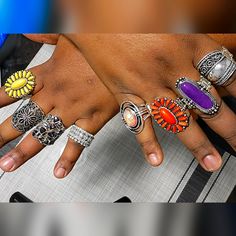 Hi, Enjoy 8 Pc Mix Ring Lot. Rings Come With A Expandable Band. I'm A Size 11 And Can Comfortably Fit Most Of The Rings. We Have Several Different Styles And Colors. Pls Message Me If Interested In Specific Style (E.G. Silver Rings Only) And I Will See If I Can Accommodate. Enjoy For Yourself, Resell, Give Some As A Gift Or Pull Apart To Use For Junk Journaling Or Crafting. The Choice Is Yours! Stackable Multicolor Jewelry, Multicolor Metal Everyday Jewelry, Trendy Handmade Oval Jewelry, Multicolor Everyday Metal Jewelry, Everyday Multicolor Metal Jewelry, Adjustable Multicolor Nickel-free Rings, Handmade Trendy Stackable Rings, Handmade Multicolor Metal Rings, Trendy Multicolor Metal Rings