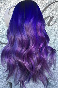 Insanely Cute Purple Hair Looks You Wont Be Able To Resist ★ Short Blue Hair, Brown Ombre Hair Color, Best Ombre Hair, Purple Ombre Hair, Dark Purple Hair, Brown Ombre Hair, Hair Color Streaks, Hair Color Purple, Trendy Hair Color