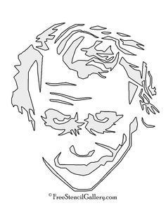 a drawing of the face of abraham lincoln