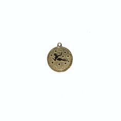 DETAILS: Gold-plated brass charm Plated with more than twice the thickness of 18 karat gold, compared to the industry standard Made in the USA Dimensions: Length 1.8cm, Width: 1.8cm