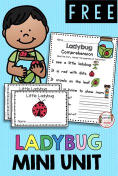 ladybug worksheet with free printables