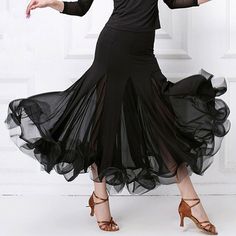 Modern Dance Maxi Skirts Performance Color: Black,Red Womens Size: S M L Dance style: Waltz,Tango,Quickstep Order 2 more dress,extra more discounts S: Length 86cm,Waist 60-80cm M: Length 86cm,Waist 64-83cm L: Length 86cm,Waist 68-86cm Payment Method:  Please pay for it with Paypal Shipping: I ship it to US with Standard Speedpak,it usuall need 8-15 working days Contact with me:  Please message me i will reply to you within 12 hours Return:  Accept 30 days after delievered return without reason Blackdance Dresses, Waltz Dance Dresses, Dress For Tango, Classic Dance Dress, Flamenco Dress Spanish, Workout Skirt Outfit, Ballroom Dance Dresses Waltz, Modern Dance Dresses, Fox Trot