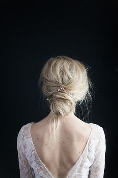 Braids for prom party. Amazing hairstyle choice Messy Bridal Hair, Bridal Hair Inspiration, Hair Cute, Shoulder Hair, Bridesmaid Hair Updo, Fringe Hairstyles