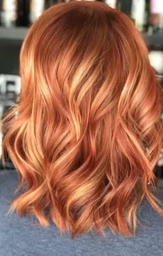 Red Hair With Blonde Highlights, Strawberry Blonde Hair Color, Hair Color Auburn