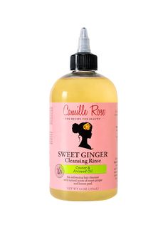 Sweet Ginger Cleansing Rinse Castor & Aniseed Oil (12oz) by Camille Rose CR29218 * Hair Cleanser * Cleanses Strands * Does Not Strip Moisture * Contains Sweet Ginger & Lemon Peel Camille Rose, Grease Hairstyles, Hair Cleanser, Pretty Skin Care, Pretty Skin, Rose Oil, Lemon Peel, Body Skin Care Routine, Ginger Hair