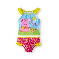 Peppa Pig Toddler Girls Tankini Size 2t New! Item Comes From A Smoke Free Home I Do Not Accept Returns! All Sales Are Final! If You Are Satisfied With Your Purchase Please Leave 5 Star Ratings. Thanks For Cute Swimming Sets For Beach Season, Cute Summer Pool Sets, Playful Spring Pool Sets, Playful Pool Sets For Spring, Playful Sets For Beach Season Playtime, Fun Character Print Swimwear For Playtime, Playful Pink School Sets, Playful Multicolor Swimming Sets, Playful Multicolor Sets For Pool