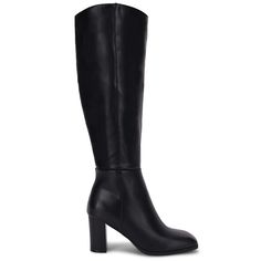 Stay ahead of the fashion curve with these Fashionable Chunky Block Knee High Boots. These classy boots feature a 3-inch block heel, providing comfortable height without sacrificing stability. The boots are made with an extra-durable synthetic upper, and the nylon lining is designed for optimal comfort. Create a statement look with these modern boots. manmade sole Shaft measures approximately Knee High from arch 👣【Features】Square toe, stacked chunky block heels, knee high boots, side zipper, th Classy Boots, Modern Boots, Winter Knit Hats, Chunky Block Heels, Boot Accessories, Wide Calf, Mens Sandals, Sunglass Frames, Thigh High