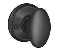 an image of a black door knob