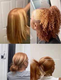 Adore Hair Dye, Dyed Curly Hair, Cute Hair Colors, Quick Natural Hair Styles, Dyed Hair Inspiration, Types Of Hair, By Any Means Necessary, Quick Braided Hairstyles