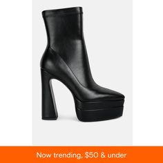 in stock Platform Ankle Boots, Black Ankle Boots, Ankle Boots, Pick Up, In Store, Buy Online, London, Boots, Free Shipping