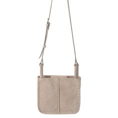 The Sak Los Feliz Mini Crossbody  - |Suede - Sand Suede| Functional Interior, The Sak, Small Crossbody, Mini Crossbody, Crossbody Strap, Snap Closure, Zipper Pocket, Adjustable Straps, Zipper