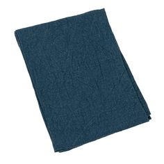 a dark blue scarf on a white background