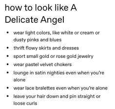 Light Feminine Aesthetic Quotes, Pretty Tips Beauty Hacks, Light Feminine Tips, How To Feel Like An Angel, How To Be Angelic, How To Look Angelic, Angelic Beauty Aesthetic, Light Feminine Energy Aesthetic, Angel Tips