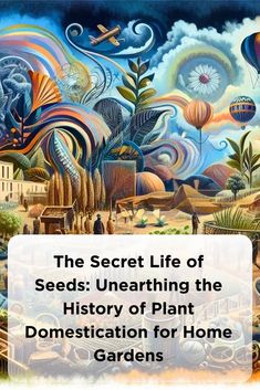 The Secret Life of Seeds: Unearthing the History of Plant Domestication for Home Gardens Guerrilla Gardening, Home Gardens, Citizen Science, Urban Oasis, Low Maintenance Plants, Wild Plants, Heirloom Seeds, Rare Plants, Secret Life