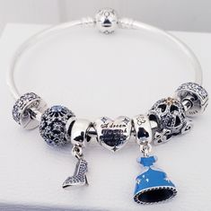 1 Authentic Pandora Moments Bangle Bracelet, Sterling Silver Mostly All Sizes Available, Please Inquire Before Making Your Purchase 1 Authentic Pandora Disney Cinderella Pumpkin Coach Charm, Clear Cz. Sterling Silver 1 Authentic Pandora Disney Cinderella Dream Charm, Fancy Light Blue Cz, Sterling Silver 1 Authentic Pandora Disney Cinderella Wish Charm, Frosty Mint Cz, Sterling Silver 1 Authentic Pandora Disney Cinderella Dress Dangle Charm, Mixed Enamel, Sterling Silver 1 Authentic Pandora Disney Cinderella Sparkling Slipper Dangle Charm, Fancy Light Blue Cz, Sterling Silver 2 Authentic Pandora Shinning Elegance Clips, Clear Cz, Sterling Silver Reasonable Off Pandora Disney Bracelet, Disney Cinderella Dress, Disney Pandora Bracelet, Cinderella Dress Disney, Pumpkin Coach, Cinderella Pumpkin, Cinderella Dress, Disney Bracelet, Fancy Light