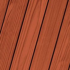 a close up view of wood planks with red paint on the top and bottom