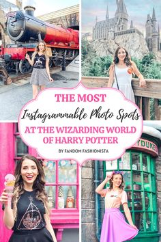 the most instagramable photos spots at the wizarding world of harry potter by random fashionistaa