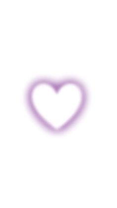 a purple heart shaped object on a white background