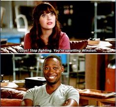 Winston Bishop Quotes, New Girl Winston, Winston New Girl, New Girl Funny, Winston Bishop, Jess New Girl, New Girl Tv Show, Nick And Jess