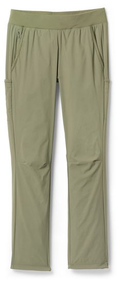 Versatile enough to go anywhere  durable enough to do anything  the women's Columbia Leslie Falls Pull-On pants are made from sun-blocking  rain-and-stain repelling nylon with just enough stretch. Hiking Pants Women, Hiking Pants, Pants And Leggings, Hiking Women, Rei Co-op, Pull On Pants, Do Anything, Women's Leggings, Columbia