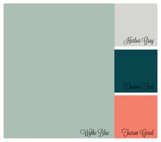 the color scheme for an interior paint palette