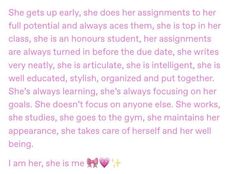 High Gpa, Work It Girl, Pink Academia, Academic Motivation, Self Concept, Get My Life Together, Due Date, Rory Gilmore, Always Learning