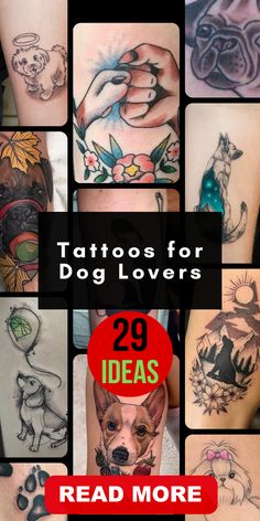 tattoos for dog lovers 29 ideas to read before you get inked on your body