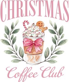 Digital file will be available for download upon purchase. Seasonal Wallpaper, Dtf Designs, Cricut Christmas Ideas, Sublimation Ideas Projects Inspiration, Preppy Christmas, Cricut Christmas, Sublimation Ideas, Christmas Beauty, Coffee Club