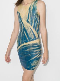 Maisie Wilen After Hours Graphic Print Dress - Farfetch Latex Mini Dress, Maisie Wilen, Floral Print Gowns, Graphic Print Dress, Printed Gowns, Silk Print Dress, Silk Midi Dress, Cotton Midi Dress, Floral Print Maxi