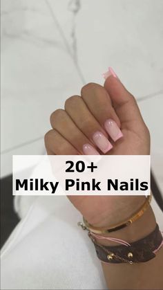 40+ Milky Pink Nails You Can't Get Around This Year brings together the best Nagel Inspo with trendy Nagellack shades. Perfect for summery nails and casual nails alike, these milky nails range from subtle, short cute classy nails to glitter pink designs. Featuring nail arts like Pink Nails OPI and subtle yet chic small classy nails, this collection has something for every style. Discover basic nails, Manikur Kuku, and even a touch of Kutek Disney charm for a playful, polished look this season.