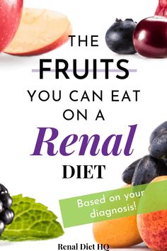 Not sure which fruits you can eat on a renal diet? Knowing what food to eat and avoid while living with chronic kidney disease (CKD) can be challenging. But here’s a list of fruit restrictions based on your diagnosis (kidney stones, gout, and pre-dialysis and dialysis), written by a registered dietician. #chronickidneydisease #dialysis #kidneydisease #kidneydiseasediet #renal Low Phosphorus Foods, Davita Recipes, Diet Fruits, Storing Onions